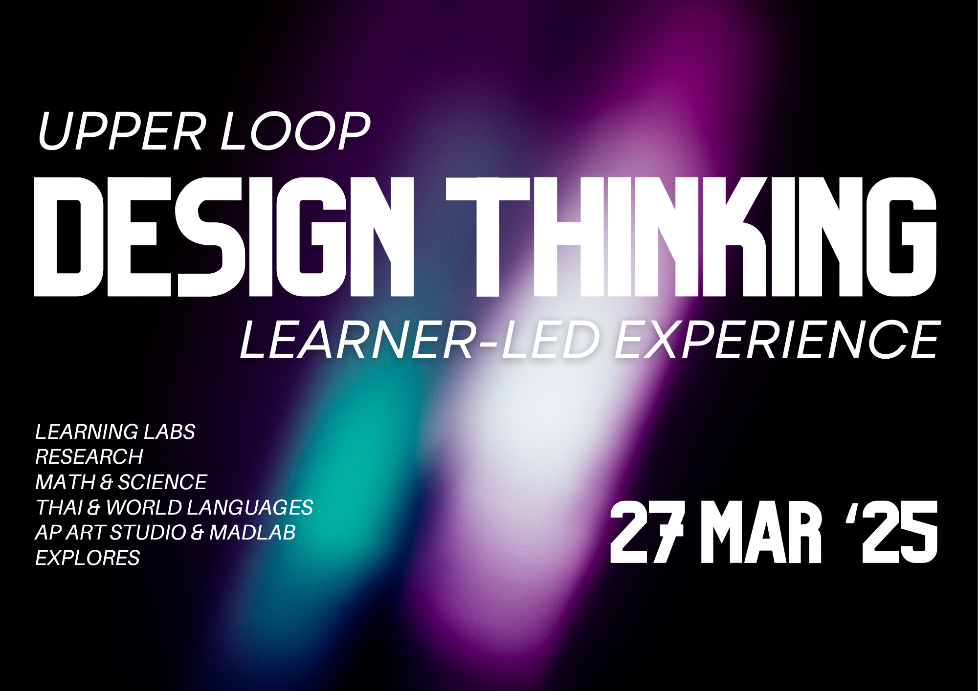 Black White Purple Gradient Futuristic Technology Conference Event Poster (1)
